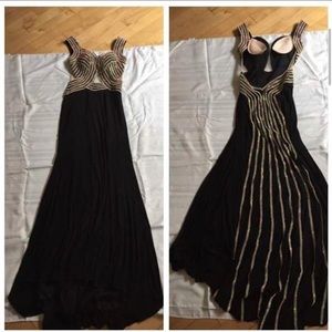 Black Macduggal Gown